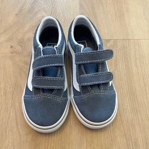 Vans Old Skool V (NIB Suede Vintage Indigo)- Toddler 9